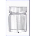 thumbnail image 6 of Modern Chrome Coffee Table & End Table Set, Tinted Glass Top, Space-Saving & Easy-Clean for Living Room, 6 of 16