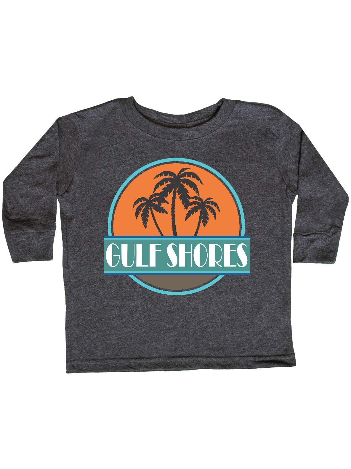 INKtastic Gulf Shores Alabama Vacation Toddler Long Sleeve TShirt