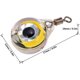 thumbnail image 2 of Wincspace Mini señuelo LED brillante para pesca subacuática, con forma de diamante, luz intermitente, para calamares, herramienta práctica y duradera de 42,5 cm, 2 of 5
