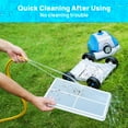 thumbnail image 4 of Robotic Pool Cleaner, Cordless Automatic Pool Cleaner with Dual-Suction, Rechargeable Battery, IPX8 Waterproof - HJ1103, 4 of 5