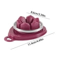 thumbnail image 3 of Danhjin Egg Slicer Kitchen Restaurant Boiled Eggs Slicers Multipurpose Steel Eggs Stainless Steel Cutter Fancy Cutter Kitchen Gadgets, 3 of 5