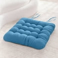 thumbnail image 2 of TIELUTT Solid Color Soft Chair Cushion 40*40cm Polyester Fiber Auto Lower Back Support Car Seat Handle Cushion Couch Cushion Prevention Cushions for Window Seat Outdoor Seat Covers for Cushions, 2 of 8