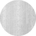 thumbnail image 1 of Ahgly Company Indoor Round Abstract Gray Contemporary Area Rugs, 4' Round, 1 of 1