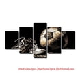 thumbnail image 4 of Baohd 5 Panels Soccer Shoes Modular Frame Canvas Oil Painting High Definition Oil Drawing Poster Picture Photo, 4 of 9