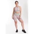 thumbnail image 2 of MAXXIM Womens Seamless Cropped Tank Top Pink Large, 2 of 5