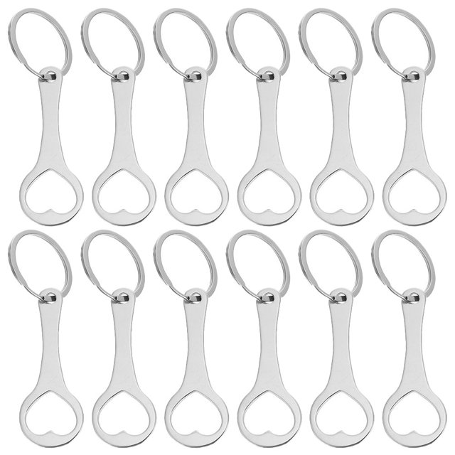 FRCOLOR Token Keychain 12Pcs Shopping Trolley Token Key Ring Zinc Alloy Shopping Cart Tokens Key Chain,3.35"X1.02"X0.08"