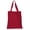 Red, variant on 5 Pack Promotional Priced Heavy Cotton Canvas Shopping Blank Tote Bag Art Craft