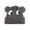 Gray, variant on ZQUUVOU Women's Cute Dog Plush Hat with Big Eyes Ear Protection Knit Beanie Lovely Slouchy Plush Snow Cap Gray