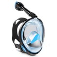 thumbnail image 1 of Gafas de natación Separación Tubo de respiración Gafas de buceo (Negro Azul L/XL), 1 of 8