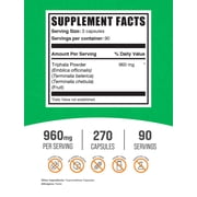 BulkSupplements Triphala Capsules - 960mg per Serving (270 Capsules - 90 Servings)