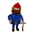 thumbnail image 1 of 32" Red and Blue Lighted Rudolph Nosed Reindeer Yukon Cornelius Christmas Outdoor Decoration - Clear Lights, 1 of 2
