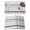 Grey, variant on Gray Stripe Placemats Set of 4, Modern Abstract Art Black Striped Rustic Placemats for Dining Table, Place Mats for Kitchen Tabletop, Waterproof Wipeable Dining Table Mats Set