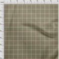 thumbnail image 3 of oneOone Organic Cotton Voile Fabric Tartan Check Printed Craft Fabric BTY 42 Inch Wide, 3 of 4
