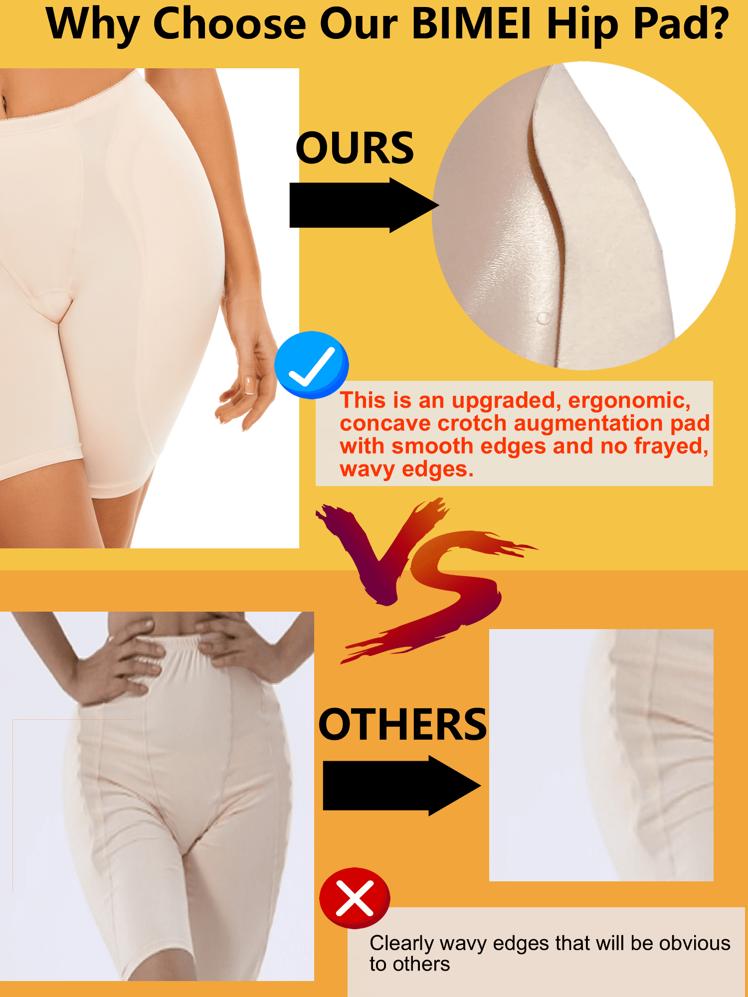 Rukuyi Shapewear for Women Tummy Control High Waist Butt Lifter Panty Body  Shaper HIPS Enhancer Thigh Slimmer(Beige,XXX-Large) : : Clothing,  Shoes & Accessories
