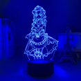 thumbnail image 2 of FYBTO -3d Led Light Genshin Impact Noelle Acrylic Led Lamp Game, 2 of 6