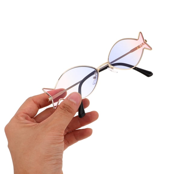 LOLIPPYY Beach Sunglasses: Trendy Fish-Shaped Sun Protection Sunglasses - Hawaiian Parties Funny Luau Glasses - Summer Beach Photo Booth Prop Novelty Eyewear