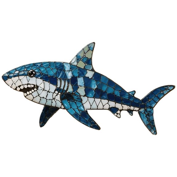 Ocean Animal Special Art Kit, DIY Handmade Ocean Themed Stained Glass Kit for Adults