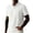 White,#024, variant on Mens Casual nylon Polo Shirt Short Sleeve Vacation Button Summer Beach Knit Stretchy Golf Shirts,XL