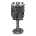 thumbnail image 2 of Ebros Medieval Iron Throne Of Valyrian Steel Swords Armory Wine Goblet Chalice, 2 of 8