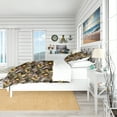 thumbnail image 3 of Designart 'Sea & Shore Stones' Nautical & Coastal Duvet Cover Set, 3 of 4