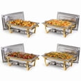 thumbnail image 1 of Bufetera 44l Chafing Dish 4pz Acero Inoxidable Vaporera Chef Gutstark, 1 of 10
