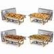 thumbnail image 1 of Bufetera 44l Chafing Dish 4pz Acero Inoxidable Vaporera Chef Gutstark, 1 of 10