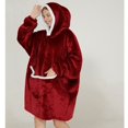 thumbnail image 3 of Manta usable, sudadera con capucha de gran tamaño para hombres y mujeres, manta usable para mujeres, sudadera con capucha, estándares líderes en la industria, 3 of 8