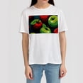 thumbnail image 4 of Fruit Men's 100% Cotton White Graphic T-Shirt - Cool and Comfortable Summer Tee - Multiple Sizes and Designs Available - Breathable Casual Apparel for Men, 4 of 5