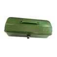 thumbnail image 4 of Colaxi Iron Tools Box Empty Tool Box Multipurpose Hardware Storage Easy Access Electrician Tool Chest Hand Tool Case Tools Organizer Green, 4 of 8
