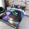 thumbnail image 3 of Orion y la Oscuridad Conjunto de sábanas temático, trío de piezas, cómodo y amigable con la piel, diseño único, regalo de decoración para el hogar para familiares, amigos y fans,140cm *210cm, 3 of 6
