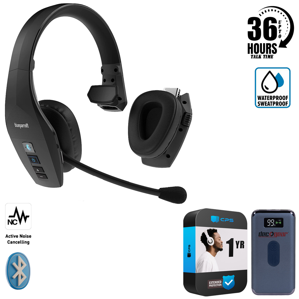 BlueParrot S650XT 2in1 Convertible Bluetooth NoiseCanceling Headset