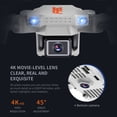 thumbnail image 4 of kttectoa Drones Gifts 815-16 Drone Foldable Altitude Hold Quadcopter Drones WIFI FPV Hight Hold Christmas, 4 of 6