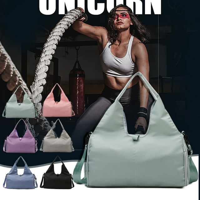 Sentmoon Sac de Voyage pour Femmes Sac de Yoga Sac de Sport pour Femmes Sac D\'entraînement Physique Sac à Main Sac de Voyage Résistant à l'Usure Grande Capacité