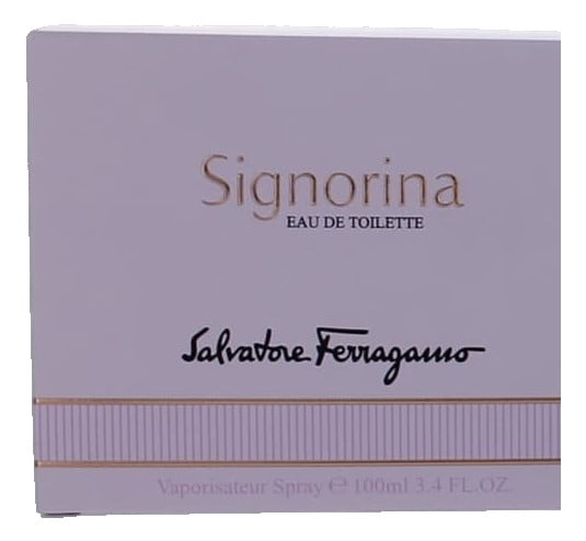 Salvatore Ferragamo Signorina Eau De Toilette Spray for Women 3.4