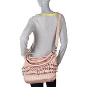 Amerileather Studded Tutu Leather Handbag