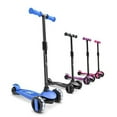 thumbnail image 1 of 6KU Trottinette pour Enfants de 3 à 10 Ans avec Roues Lumineuses, Trottinette pour Enfants à 4 Hauteurs Réglables, Trottinette pour Tout-Petits Extra-Larges avec Roues PU à DEL, Trottinette à 3 Roues pour Enfants pour Filles et Garçons Apprendre t, 1 of 5