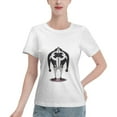 thumbnail image 1 of T-Shirt Basique à Manches Courtes pour Femmes, une Pièce, Grand Ours, 1 of 6