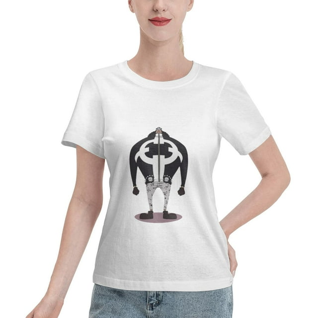 T-Shirt Basique à Manches Courtes pour Femmes, une Pièce, Grand Ours