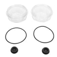 thumbnail image 1 of 2 Set Trailer Hub Replacement Oil Cap Kit 183772 KIT 4 Inch Axle Plastic Cap with O Rings Replacement for Dexter Axles, 1 of 7