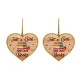 thumbnail image 1 of Home Acrylic Hanging Ornament X-mas Christmas Hanging Props Book Lovers Heart Bookshelf Pendant Christmas Trees Decor 7, 1 of 8