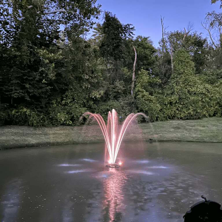1/2 HP Solar Powered Large Pond Fountain