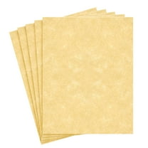 New Champagne Stationery Parchment Paper - Great for Writing, Certificates, Menus and Wedding Invitations | 24lb Bond Paper | 8.5 x 11" | 50 Sheets per Pack