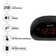 thumbnail image 2 of Reloj despertador digital Sharp SPC089A con despertador y batería de respaldo, 2 of 6
