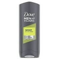 thumbnail image 2 of Dove Men+Care Sport Active+Fresh Body Wash, 13.5 Ounce / 400 Ml (Pack of 3) International Version, 2 of 4