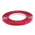 thumbnail image 1 of Rotekt 10m Cinta Adhesiva para Nail Art Cinta Adhesiva de Doble Cara Pegamento de Doble Cara Adhesivo para Uñas para Prensar Pestañas Adhesivas para Uñas Cinta Transparente de Película Roja para Lente, 1 of 3