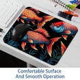 thumbnail image 6 of Fish Printed Square Desk Mat Gaming Mouse Pad with Non-Slip Rubber Bottom - 8.3x9.8 Inch Office and Gaming Mouse Pad, 6 of 6