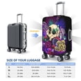 thumbnail image 6 of Balery Luggage Cover Mushrooms and Skull Print Suitcase Covers for Luggage Elastic Washable Suitcase Protector Fits 18-32 Inch Luggage-X-Large, 6 of 9