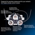 thumbnail image 4 of Módulo de panel de control del calentador de aire acondicionado Unique Bargains para Nissan Versa 2012-2013 Unidad de clima HVAC No. 27510-3NH1B/27510-00C24/27510-3AN0A, 4 of 7
