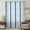 Black Gray Blue, variant on Blue Grey Stripe Sheer Curtains 54 Inches Long, Geometric White Vertical Striped Light Filering Curtains, Breathable Simi Curtain Privacy Drapes for Kitchen Bathroom Small Window Treatment