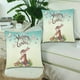 thumbnail image 2 of Fundas de almohada ABPHQTO Conejo de Pascua 45x45 cm juego de 2, 2 of 2